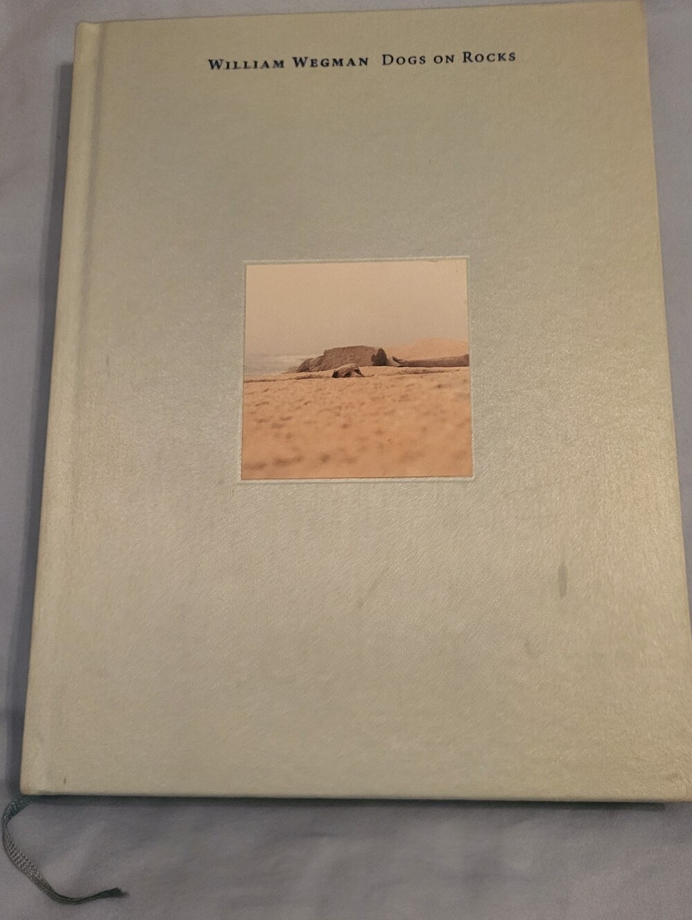 William Wegman "Dogs on Rocks" Hardcover Photo Book